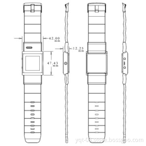 2014 the fashionable smart watch phone made in China